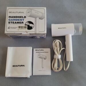 BEAUTURAL Handheld Garment Steamer/Continuous Powerful Steam- New in Box